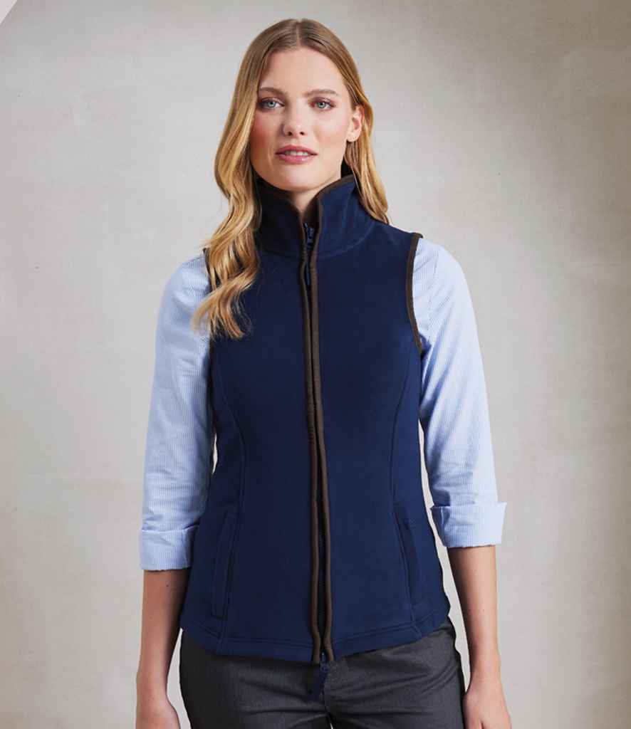 Premier Ladies Artisan Fleece Gilet - PenCarrie